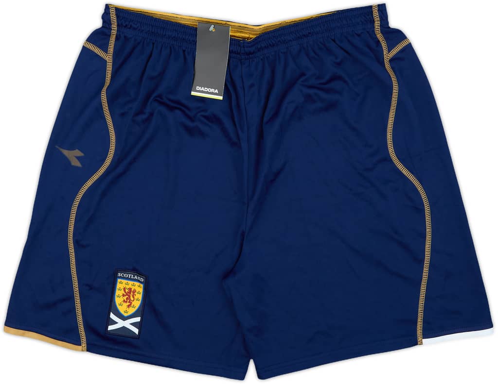 2007-08 Scotland Home Shorts (XL)