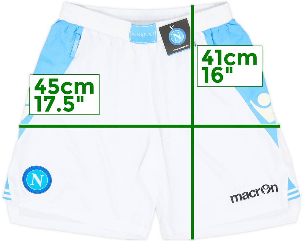 2012-13 Napoli Home Shorts (M)