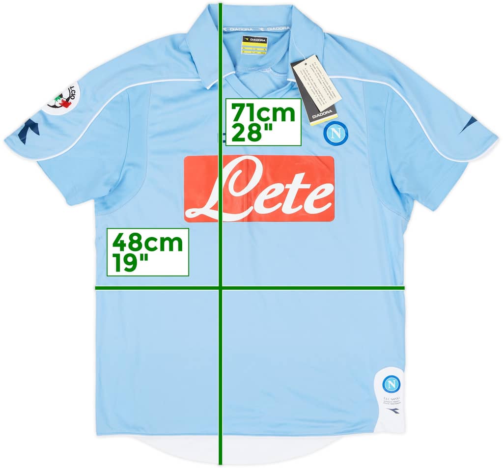 2008-09 Napoli Basic Home Shirt (XS)