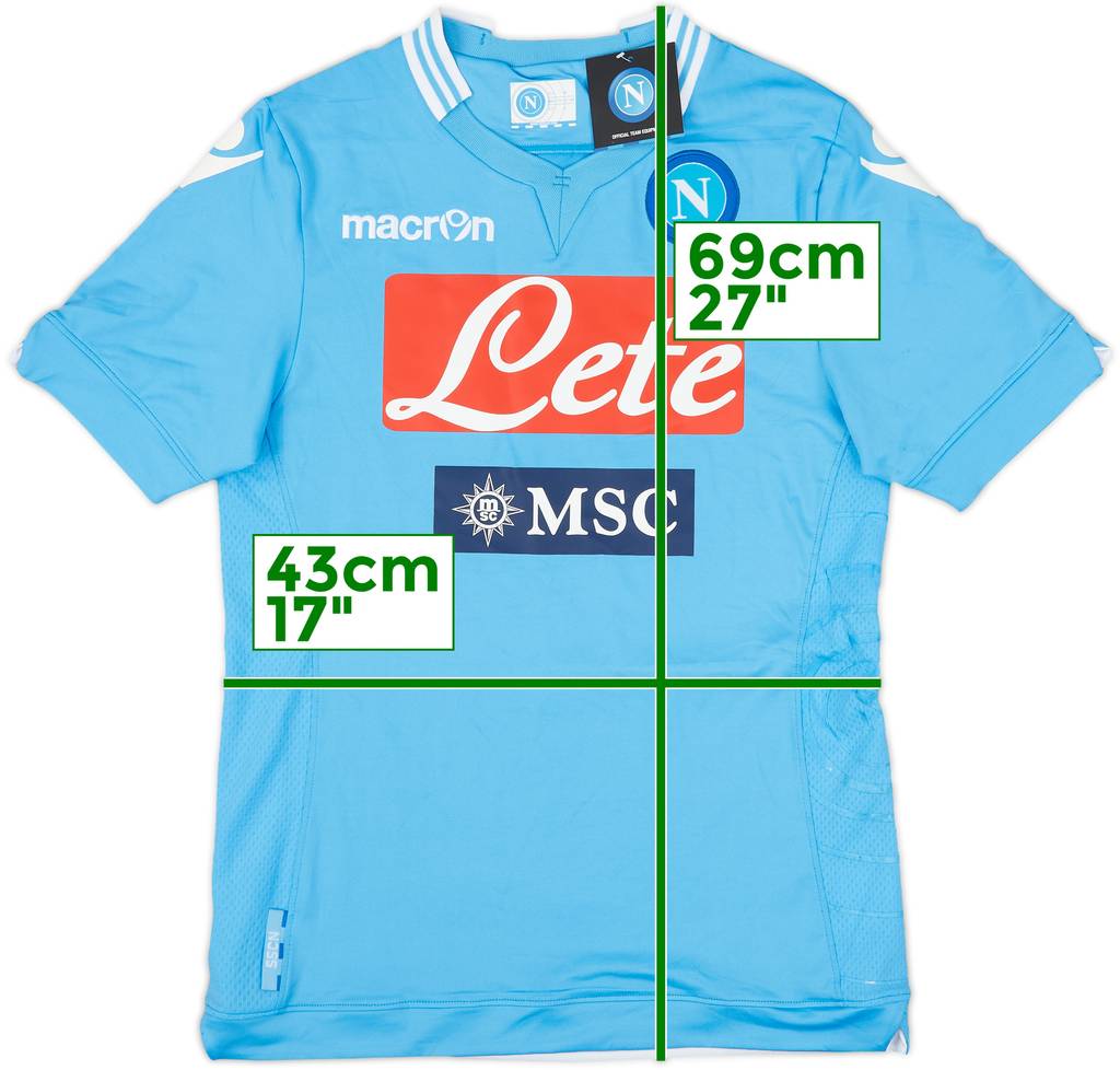 2013-14 Napoli Home Shirt (M)