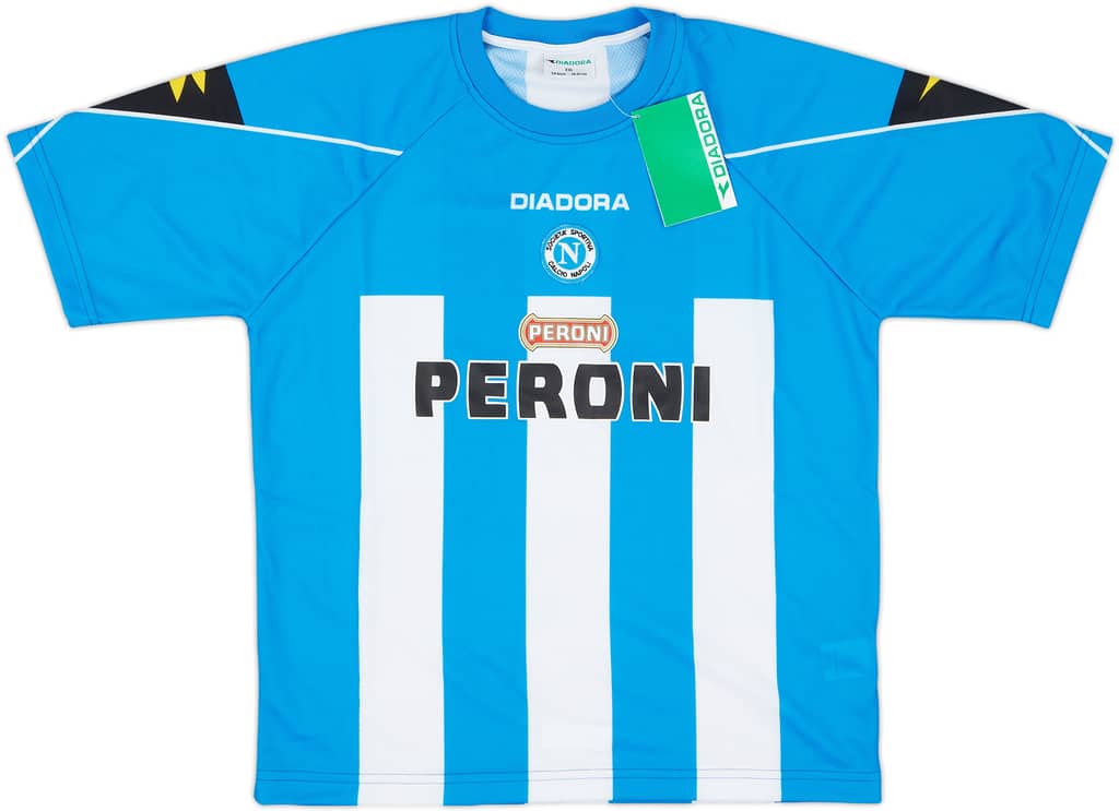 2002-03 Napoli Home Shirt (XXL.Boys)