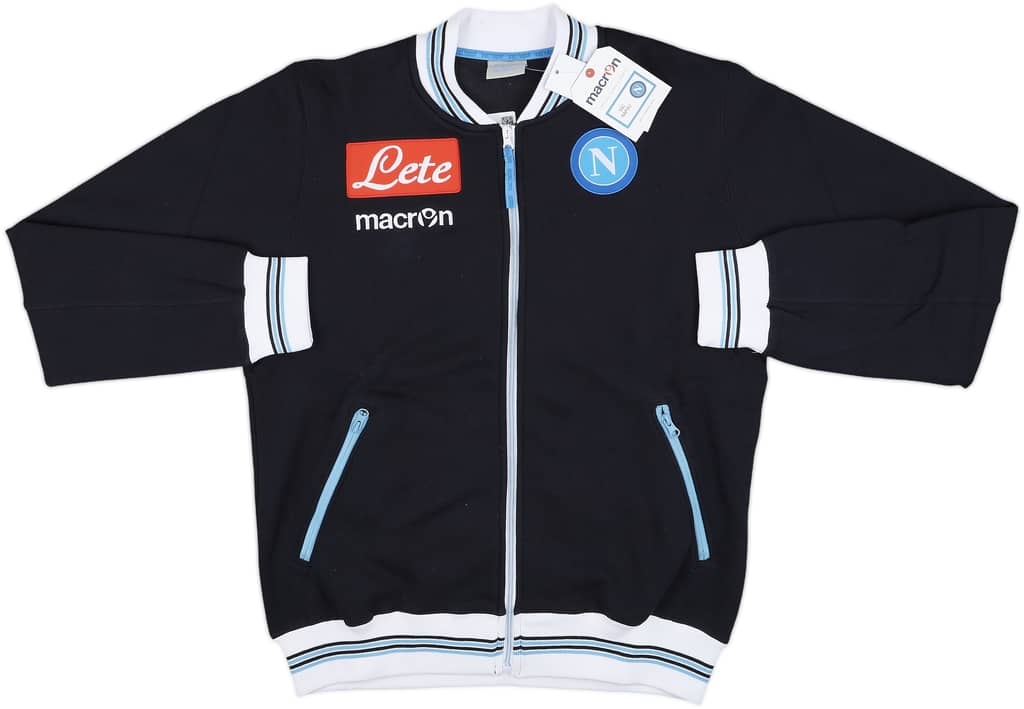 2010-11 Napoli Macron Track Jacket (L)