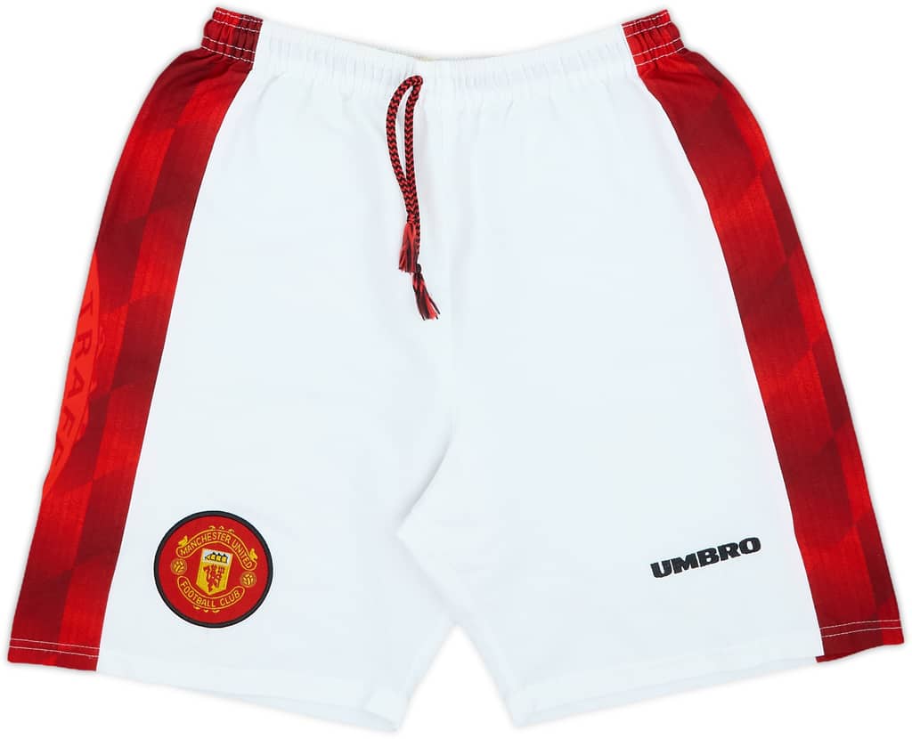 1996-97 Manchester United Home Shorts - 10/10 - (M)
