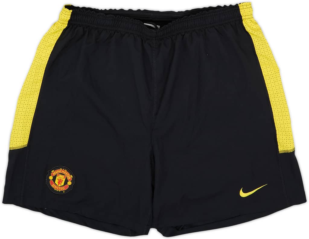 2009-10 Manchester United GK Shorts - 8/10 - (XL)