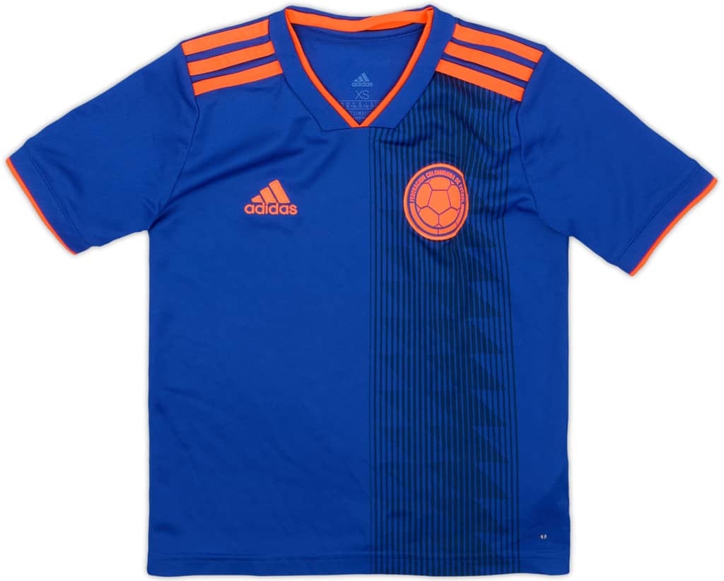 2018-19 Colombia Away Shirt - 8/10 - (7-8 Years)