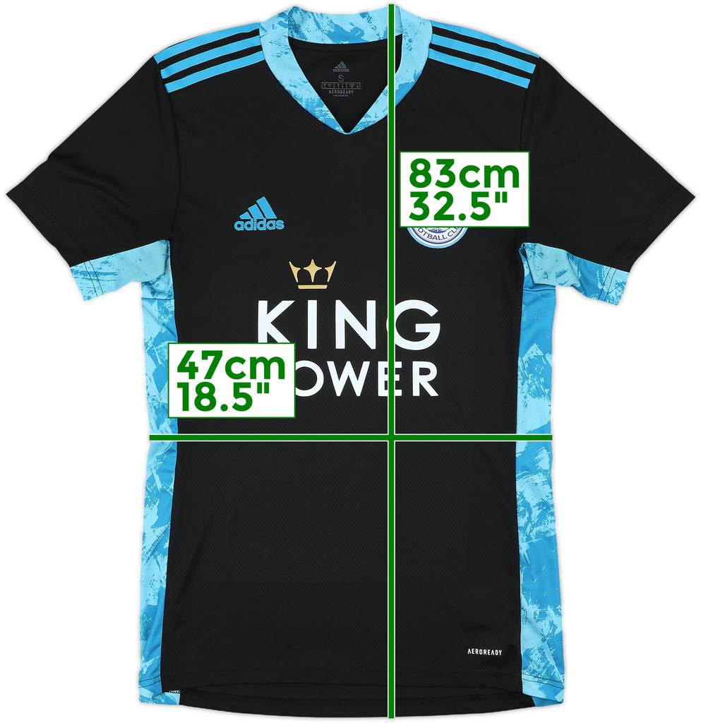 2020-21 Leicester GK S/S Shirt - 10/10 - (S)