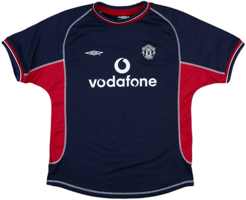 2000-01 Manchester United Third Shirt - 5/10 - (L.Boys)