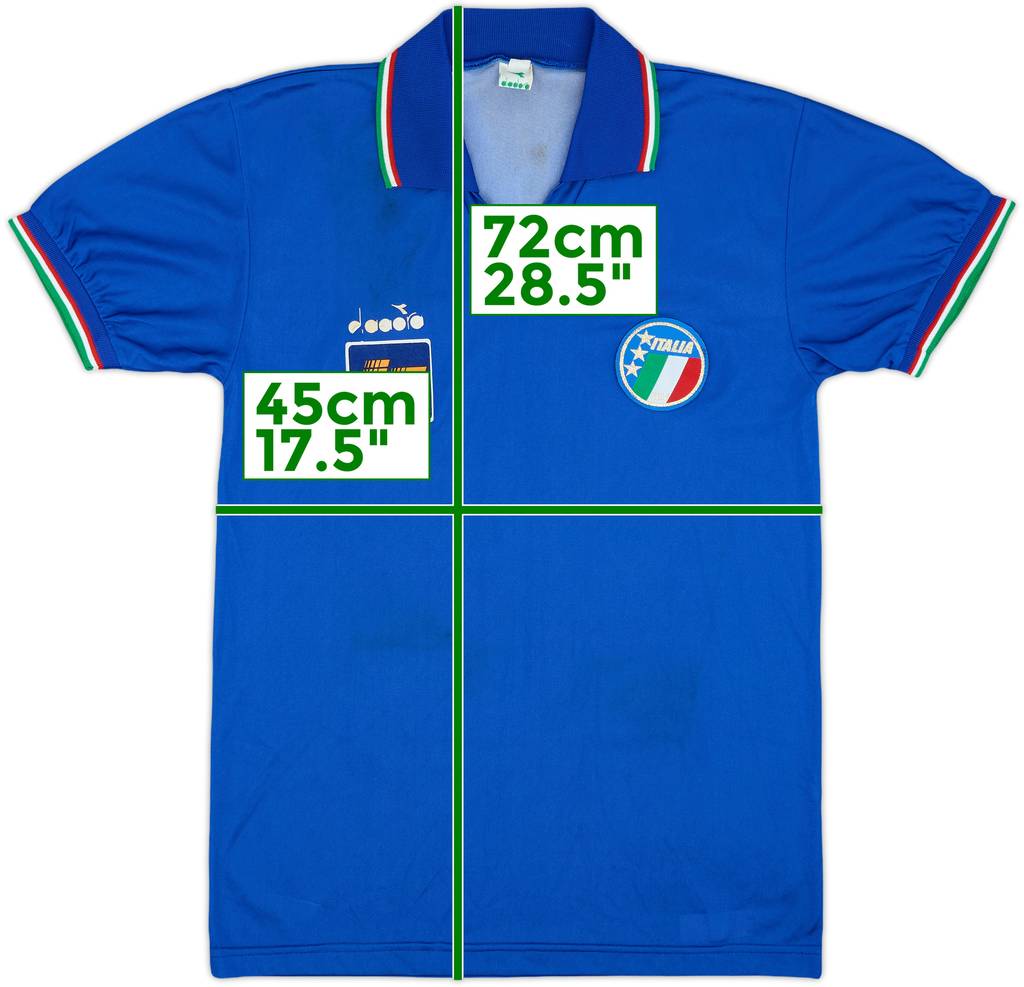 1986-91 Italy Home/Training Shirt - 5/10 - (M)