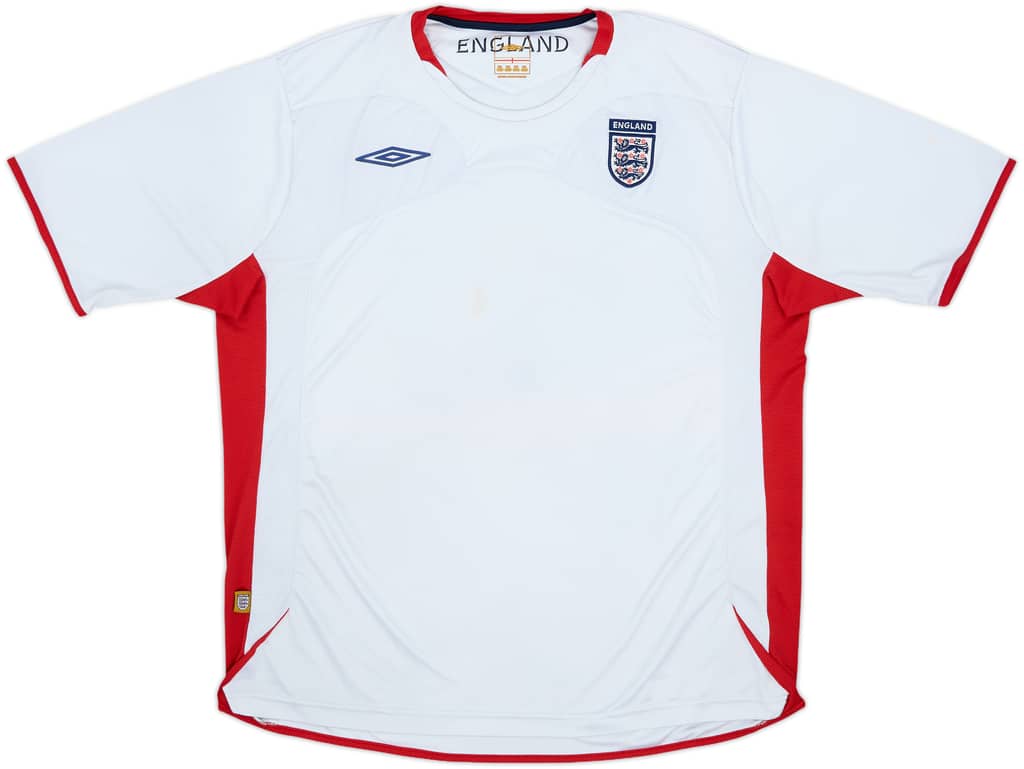 2006-07 England Umbro Training Shirt - 5/10 - (XXL)