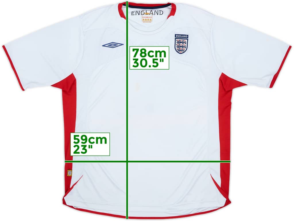 2006-07 England Umbro Training Shirt - 5/10 - (XXL)