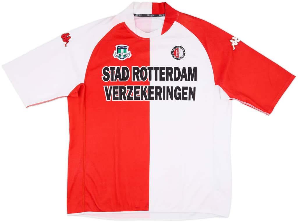 2003-04 Feyenoord Home Shirt - 5/10 - (5XL)