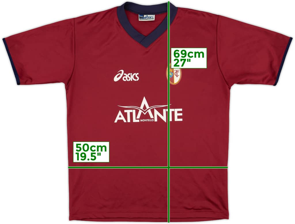 2002-03 Torino Asics Training Shirt - 8/10 - (XL.Boys)