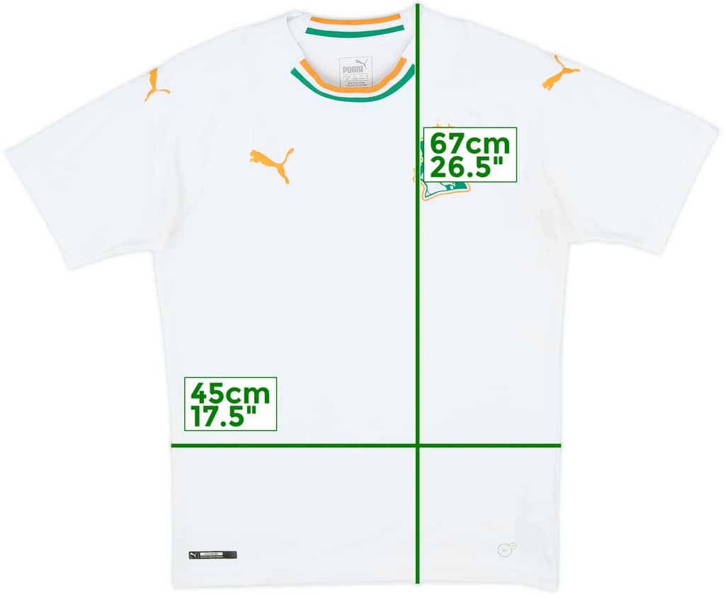 2019 Ivory Coast Away Shirt - 7/10 - (S)