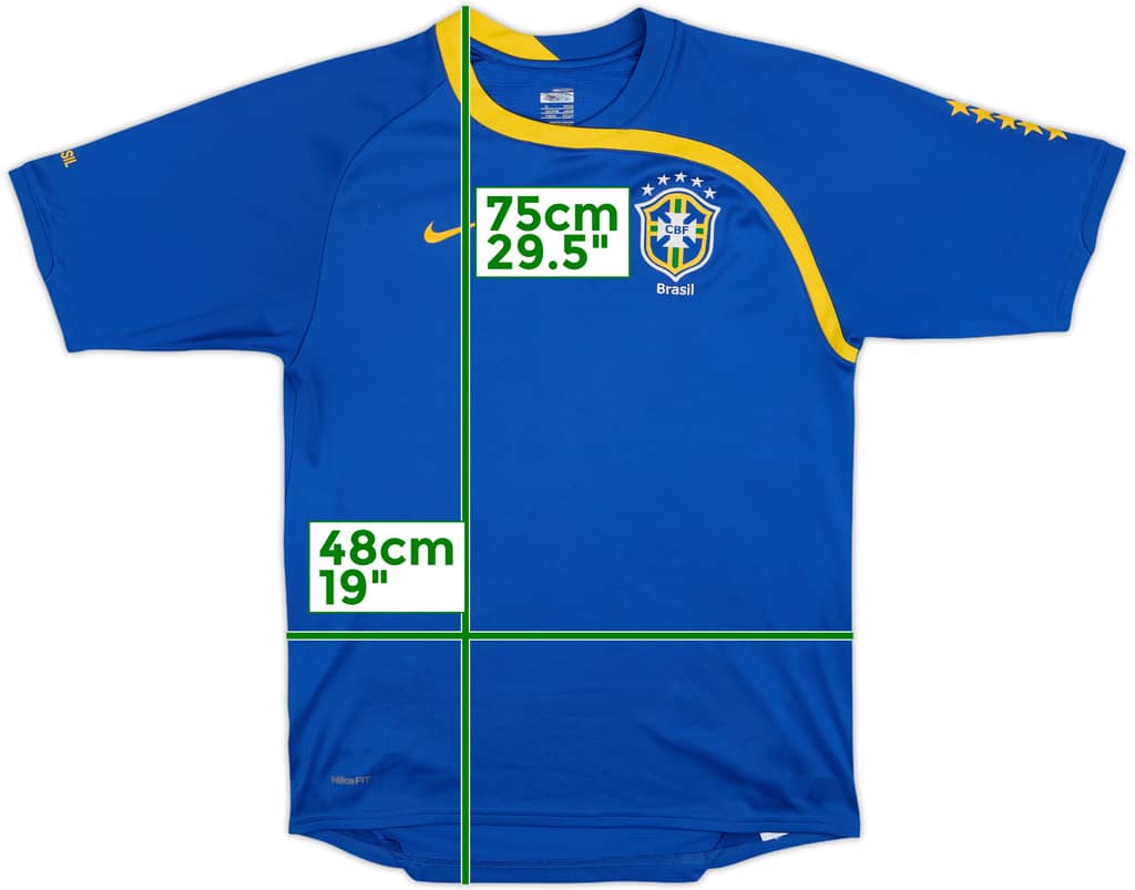 2008-09 Brazil Nike Training Shirt - 7/10 - (S)