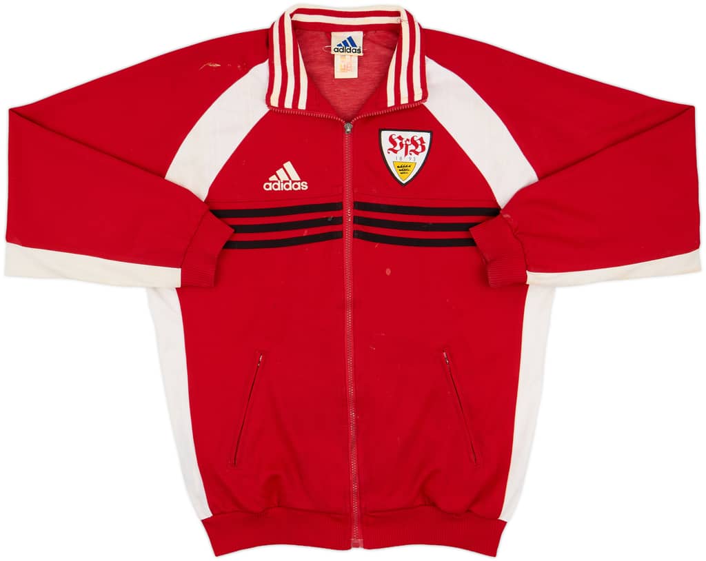 1999-00 Stuttgart adidas Track Jacket - 4/10 - (XL.Boys)
