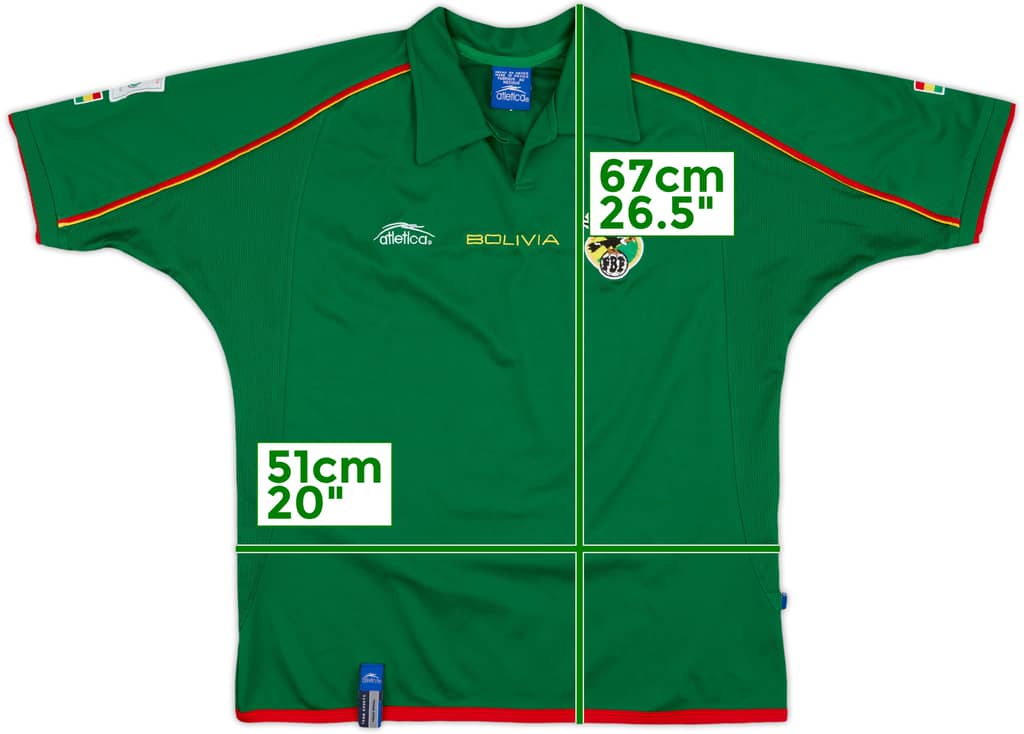 2004 Bolivia Home Shirt - 9/10 - (M)