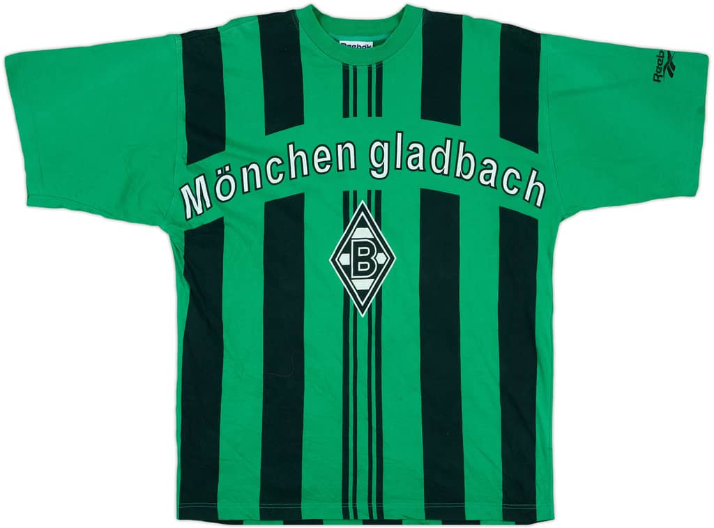 1995-96 Borussia Monchengladbach Reebok Graphic Tee - 6/10 - (M)