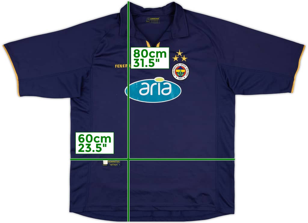 2003-04 Fenerbahce Third Shirt - 8/10 - (XXL)