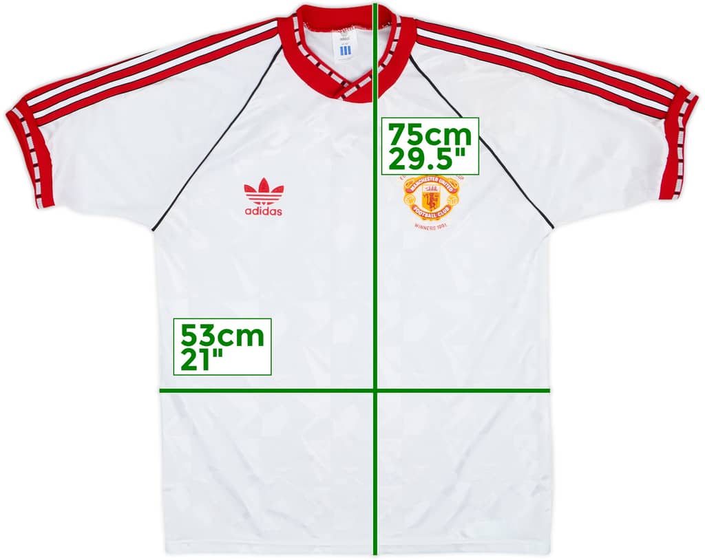 1991 Manchester United ECWC Shirt - 9/10 - (M/L)