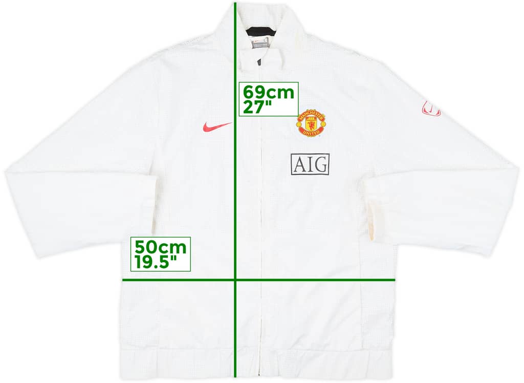 2009-10 Manchester United Nike Track Jacket - 6/10 - (L)