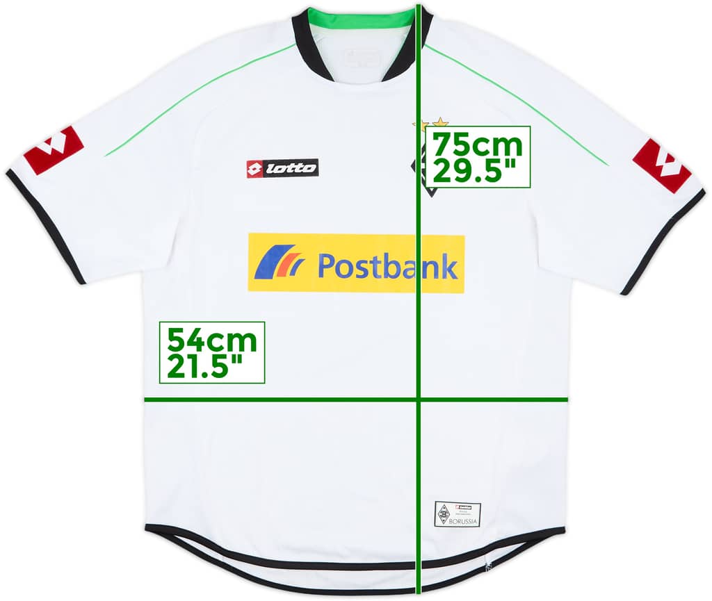 2012-13 Borussia Monchengladbach Home Shirt - 8/10 - (M)
