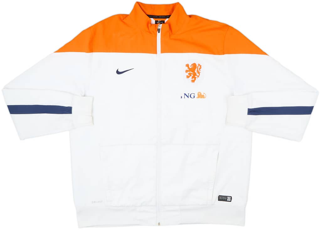 2014-15 Netherlands Nike Track Jacket - 6/10 - (XL)