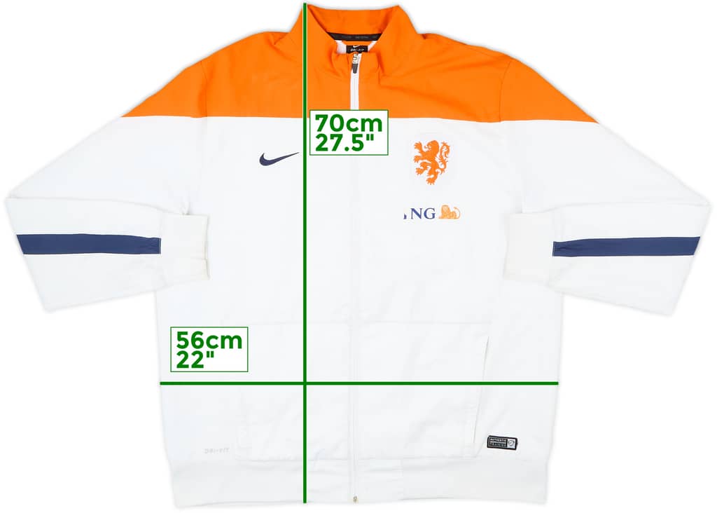 2014-15 Netherlands Nike Track Jacket - 6/10 - (XL)