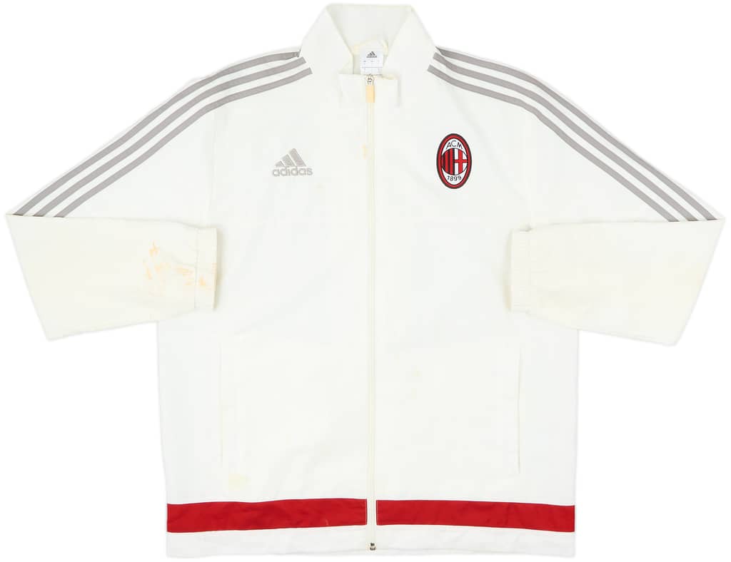 2015-16 AC Milan adidas Track Jacket - 5/10 - (L)