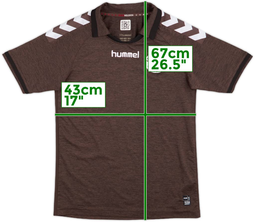 2014-15 St Pauli Home Shirt - 8/10 - (XL.Boys)