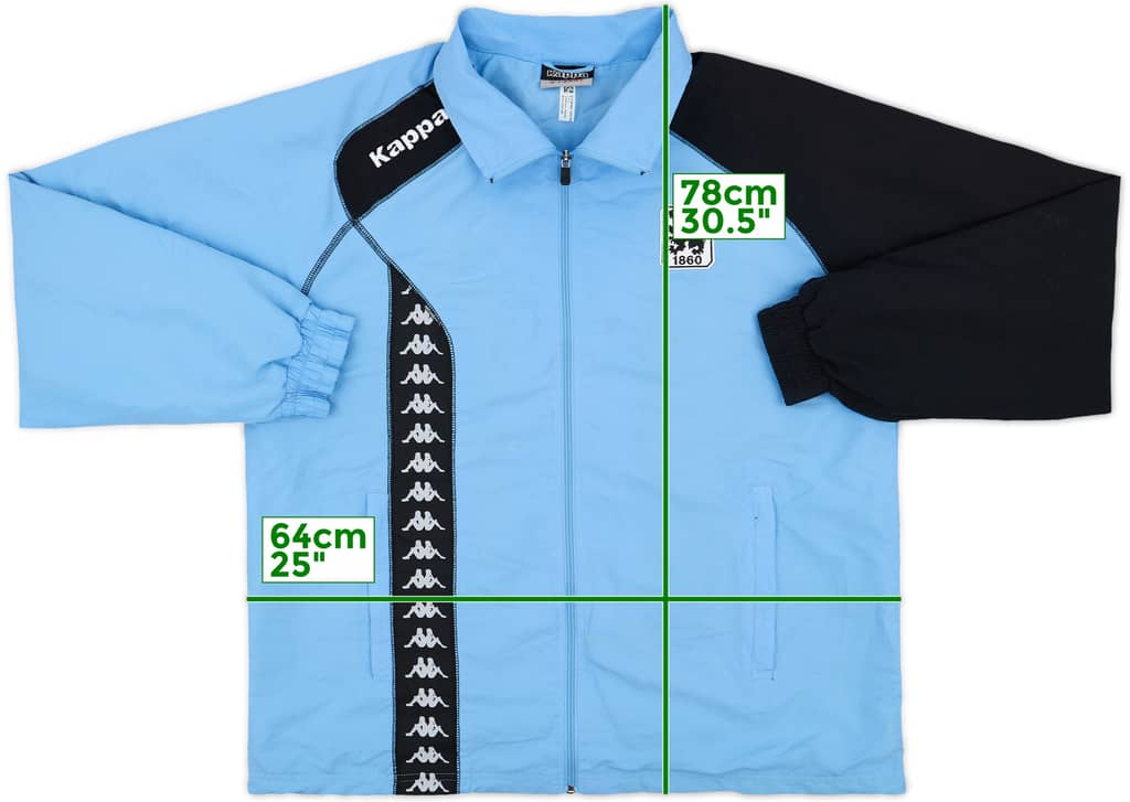 2007-08 1860 Munich Kappa Track Jacket - 6/10 - (XL)
