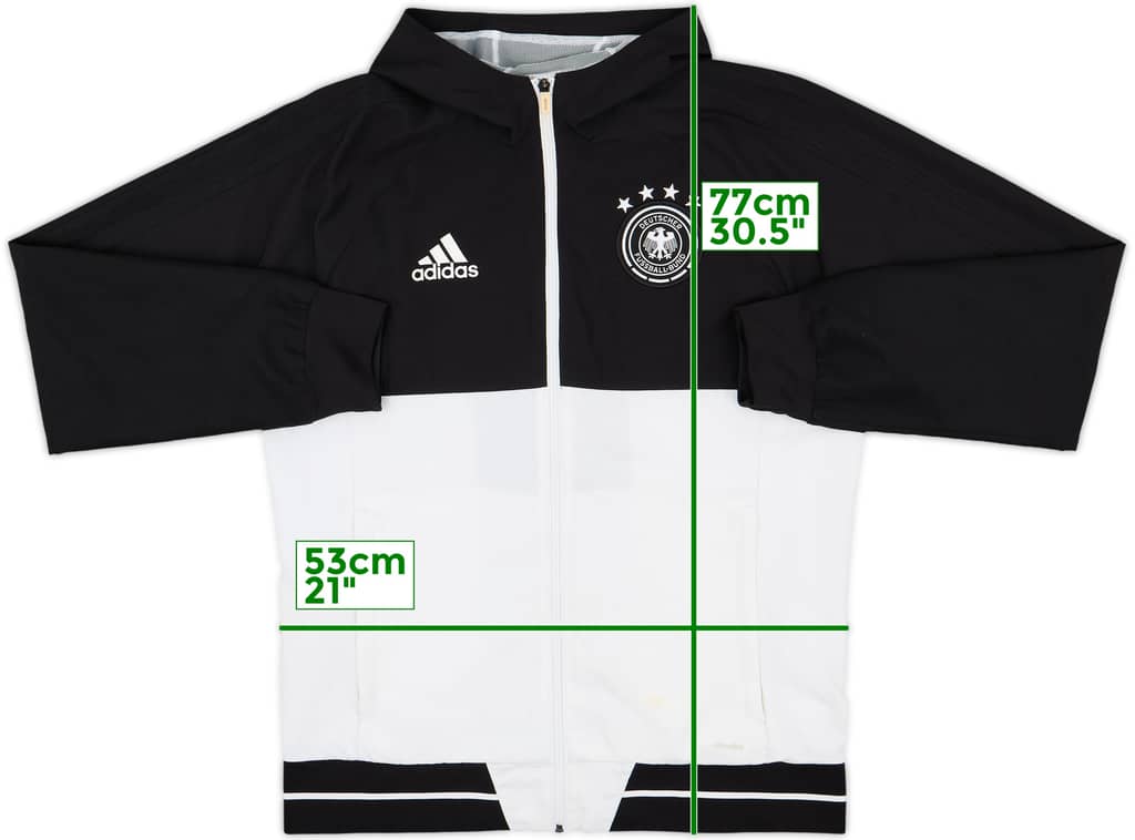 2016-17 Germany adidas Hooded Track Jacket - 6/10 - (L)
