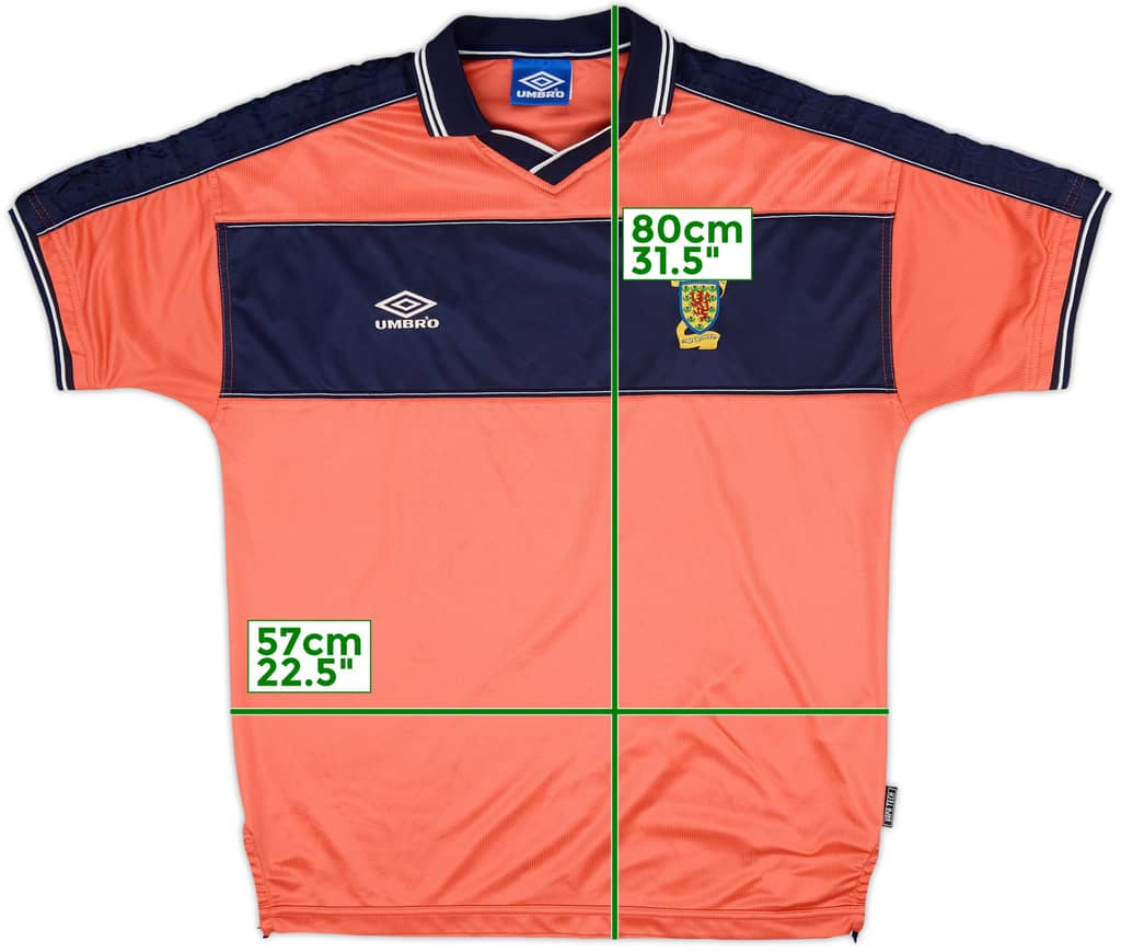 1999-00 Scotland Away Shirt - 8/10 - (XL)