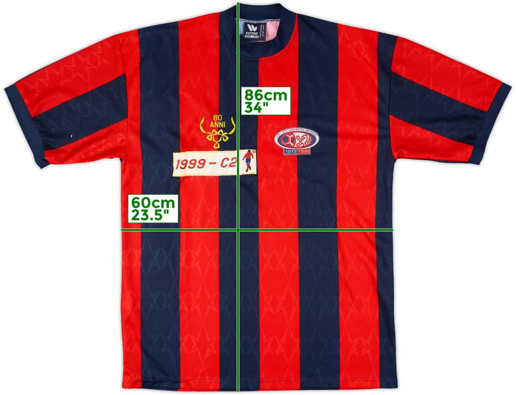 1999-00 Imolese Home Shirt - 9/10 - (XXL)