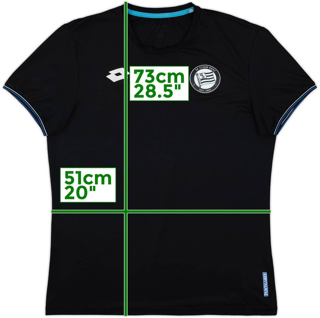 2019-20 Sturm Graz Lotto Training Shirt - 8/10 - (L)