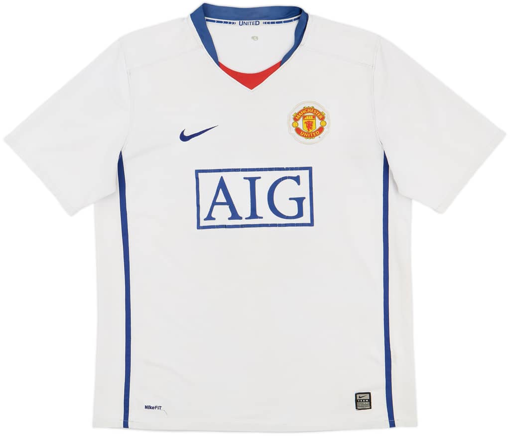 2008-10 Manchester United Away Shirt - 5/10 - (L)