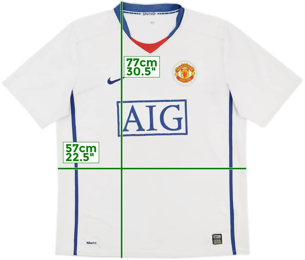 2008-10 Manchester United Away Shirt - 5/10 - (L)