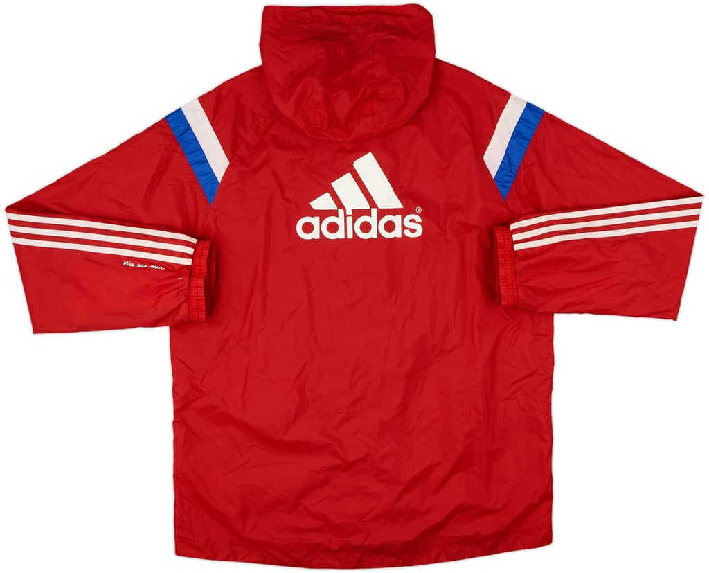2014-15 Bayern Munich adidas Hooded Track Jacket - 6/10 - (L)