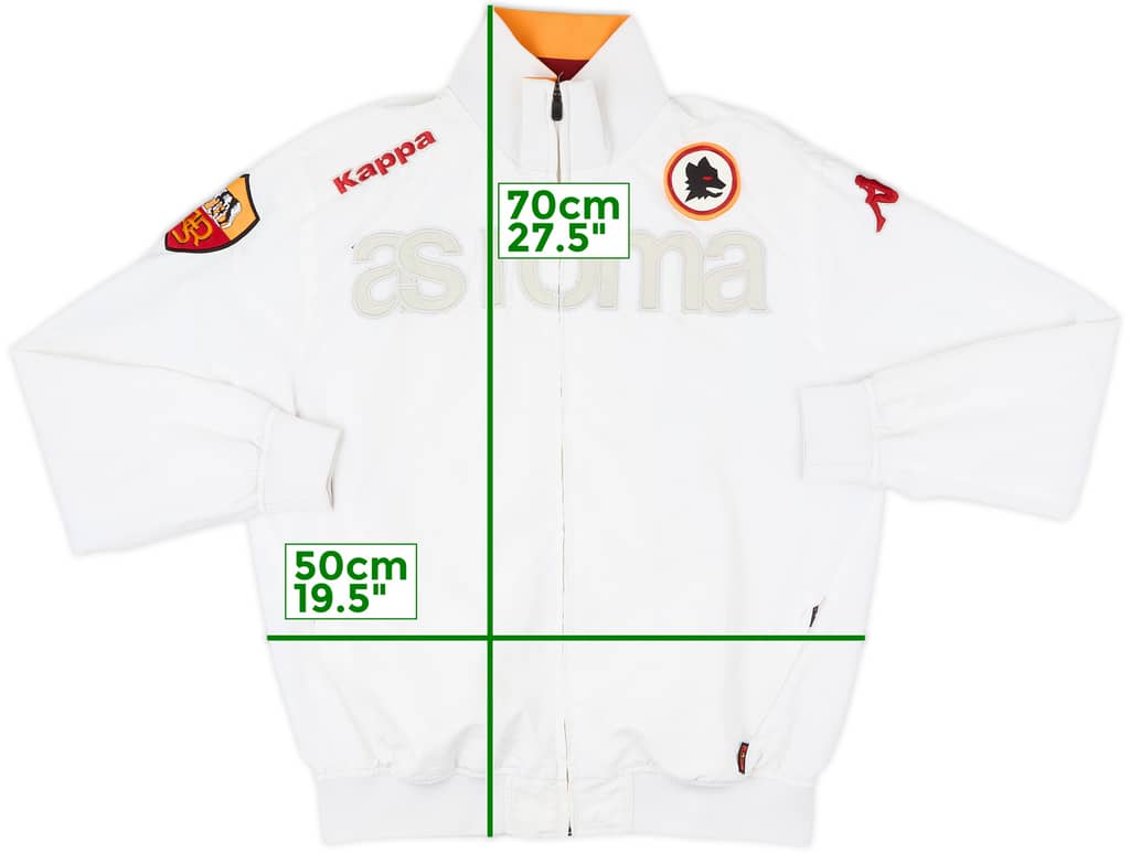 2009-10 Roma Kappa Track Jacket - 8/10 - (L)