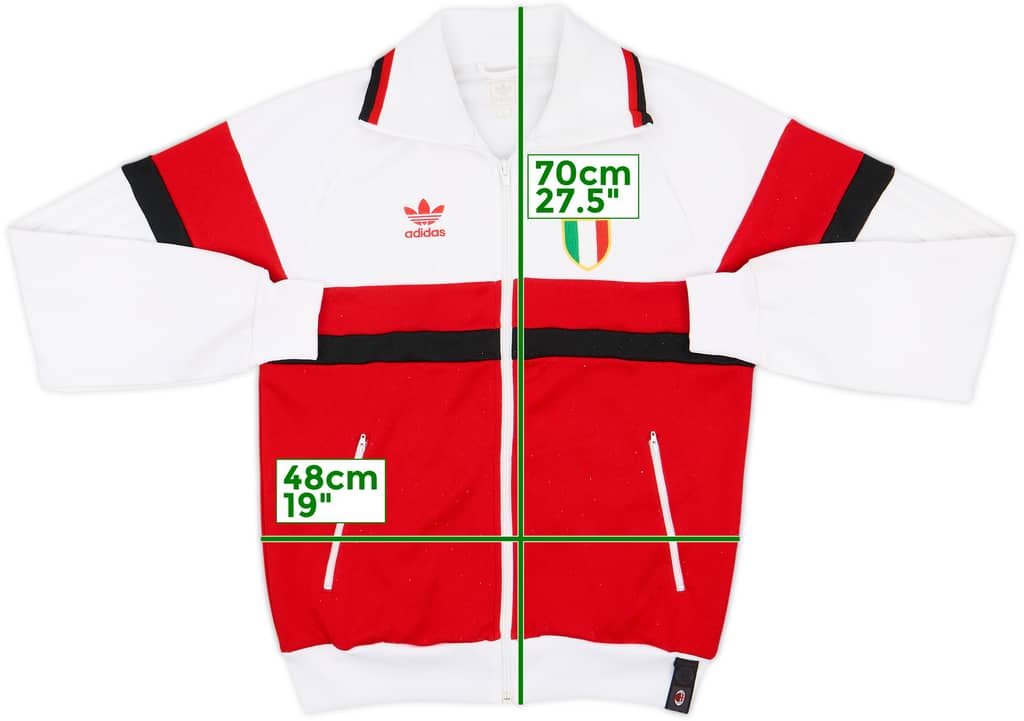 2009-10 AC Milan adidas Originals Track Jacket - 7/10 - (S)