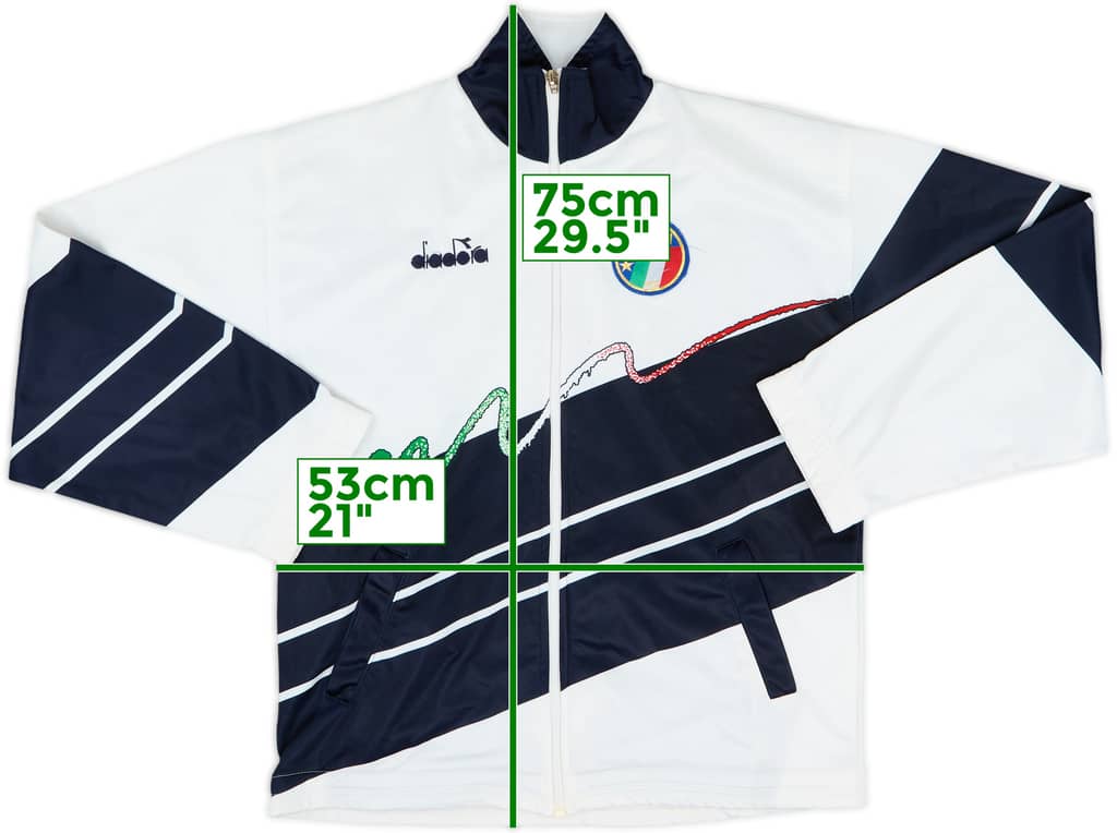 1990 Italy Diadora Track Jacket - 6/10 - (L)