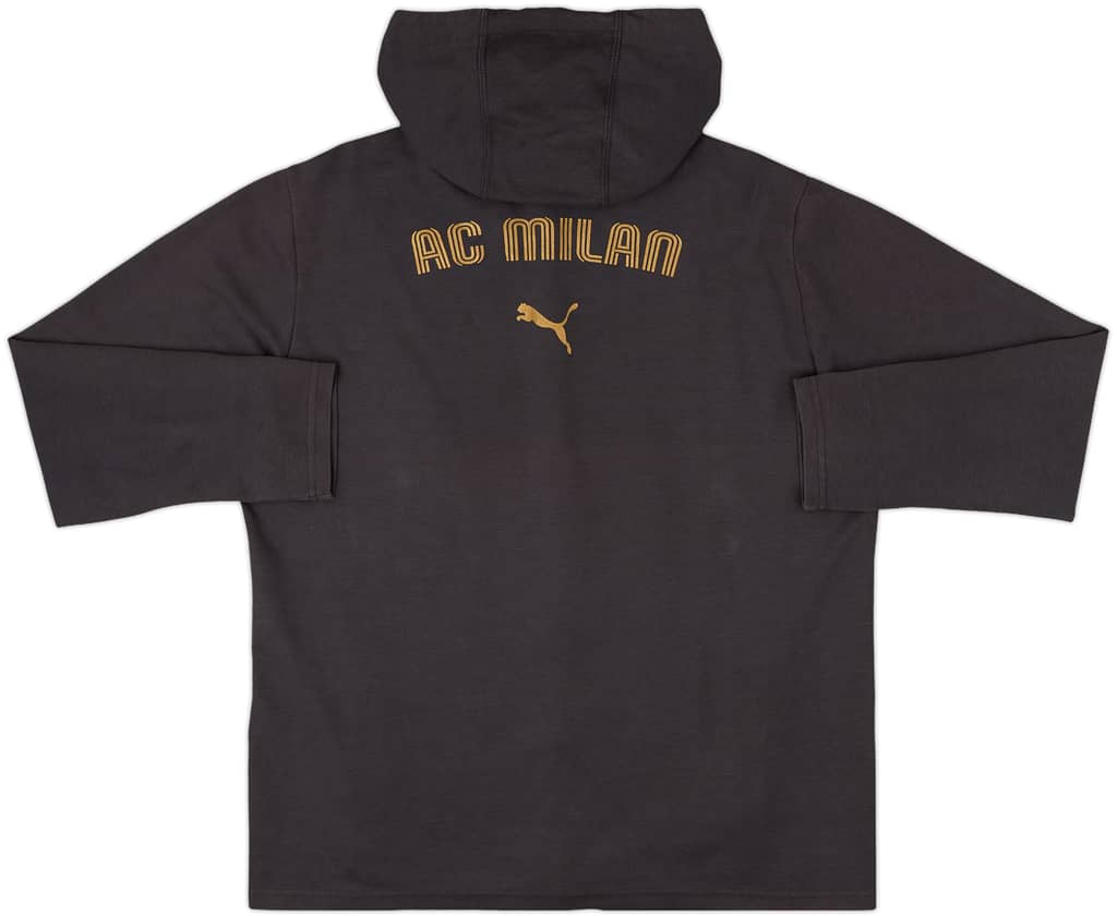 2024-25 AC Milan Puma Hooded Track Jacket - 8/10 - (L)