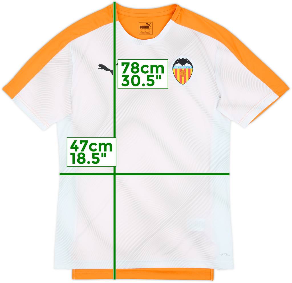 2019-20 Valencia Puma Training Shirt - 8/10 - (L)