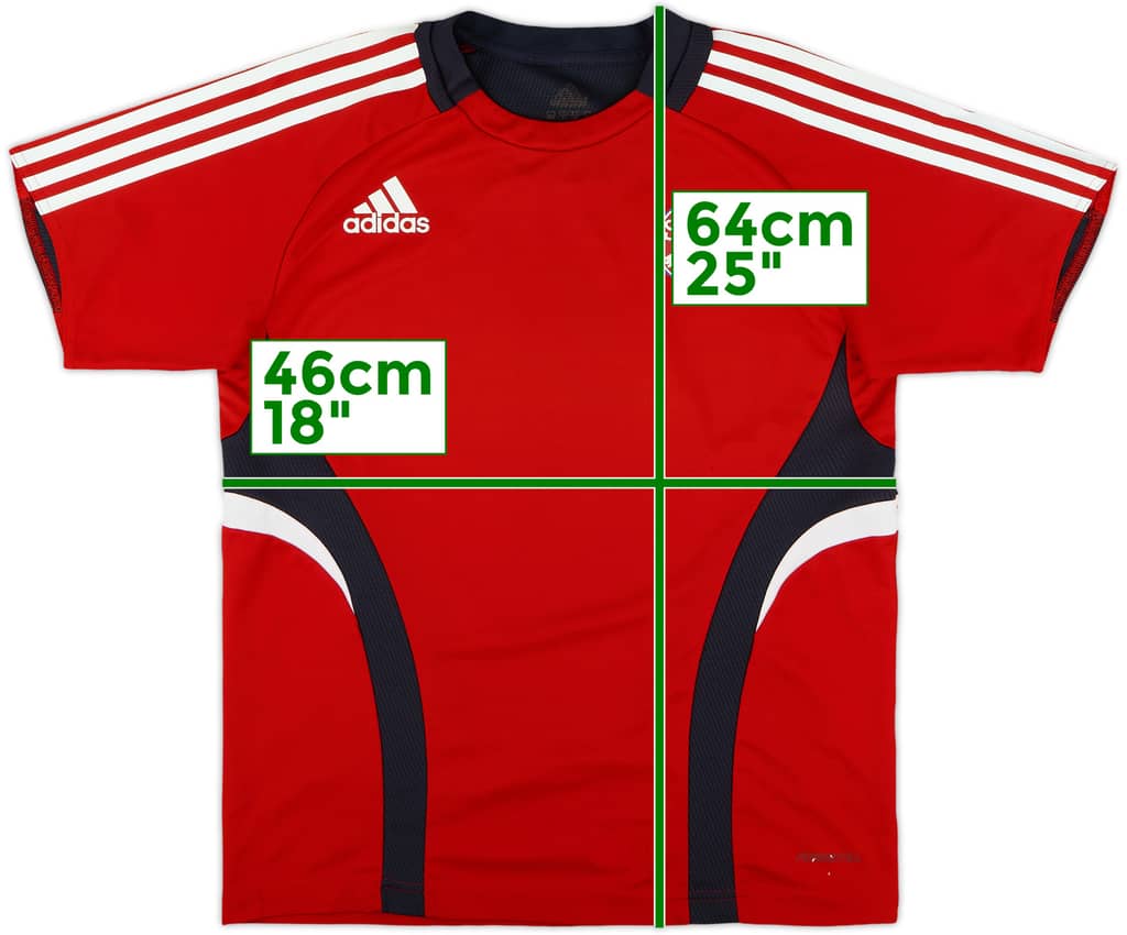 2008-09 Bayern Munich adidas Training Shirt - 10/10 - (XL.Boys)