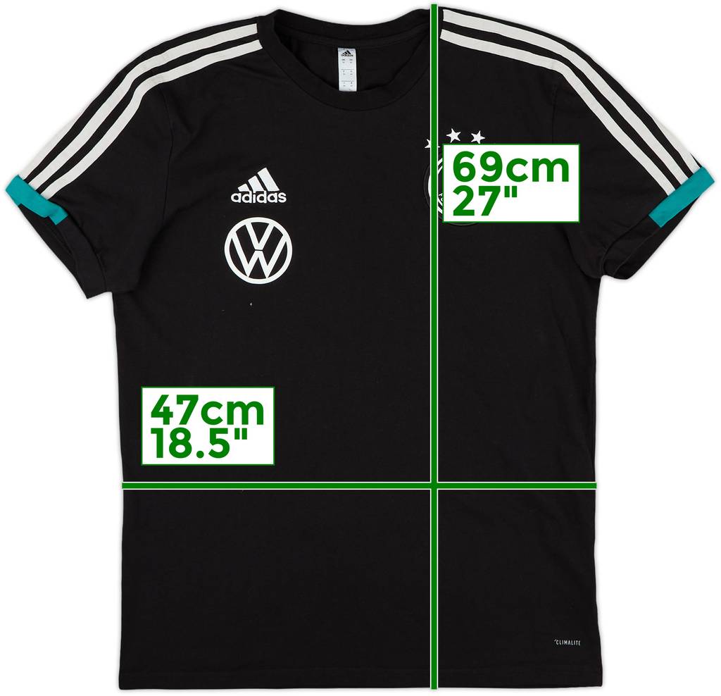 2018-19 Germany adidas Cotton Tee - 8/10 - (M)