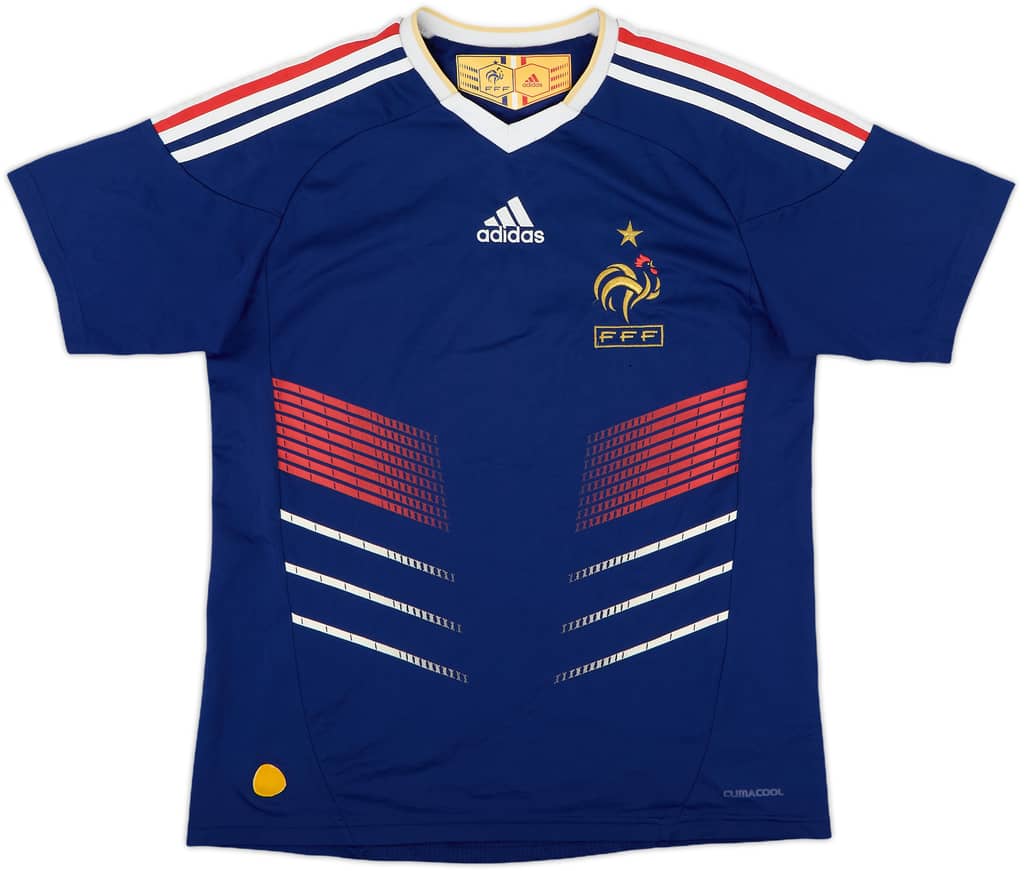 2009-10 France Home Shirt - 6/10 - (L.Boys)