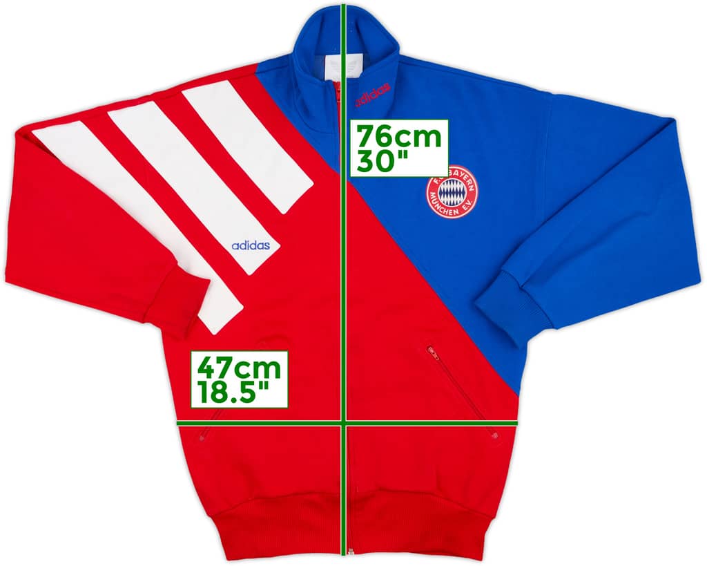 1993-95 Bayern Munich adidas Track Jacket - 9/10 - (S)