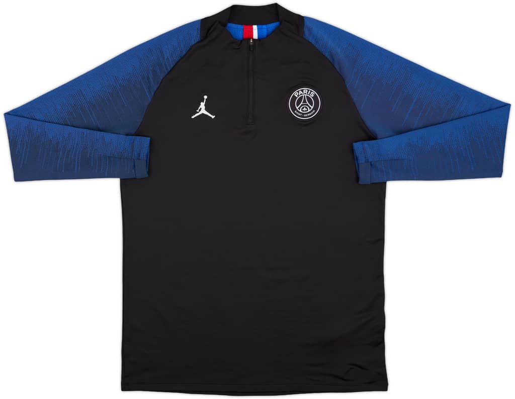 2020-21 Paris Saint-Germain Jordan 1/4 Zip Drill Top - 9/10 - (L)