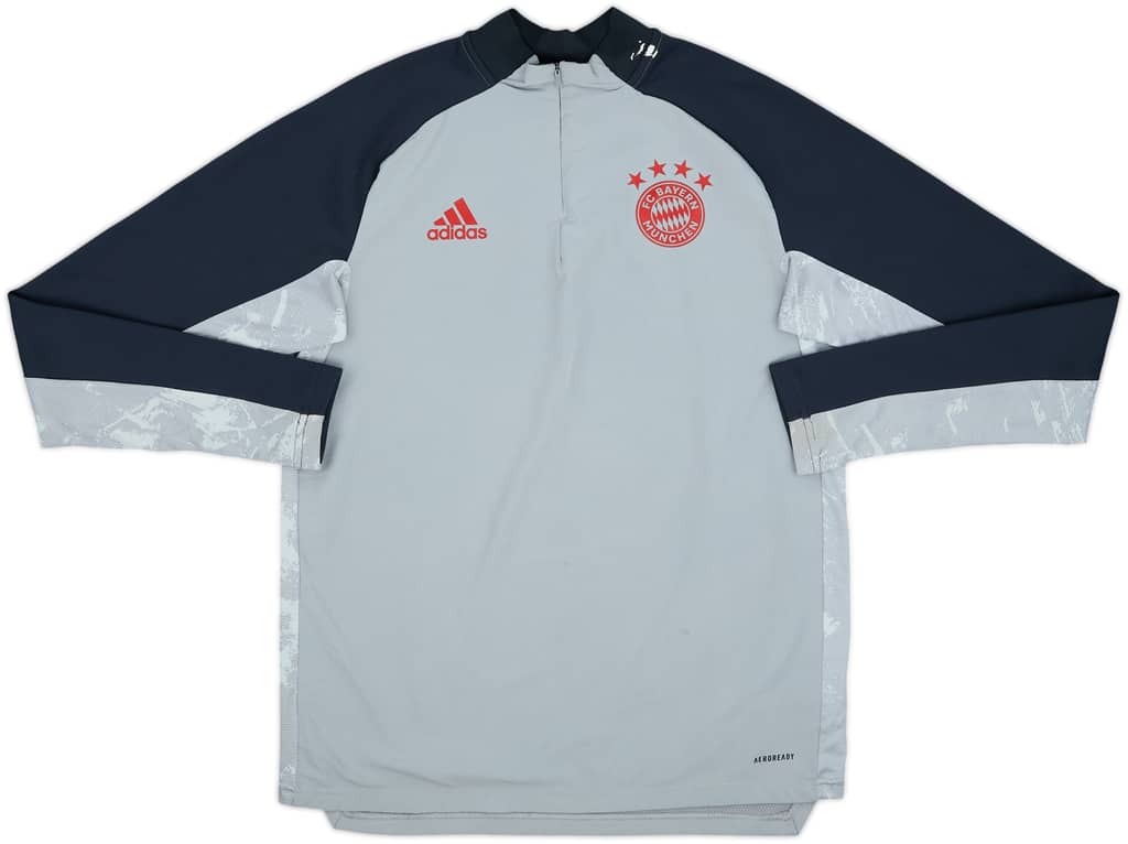 2020-21 Bayern Munich adidas 1/4 Zip Training Top - 8/10 - (M)