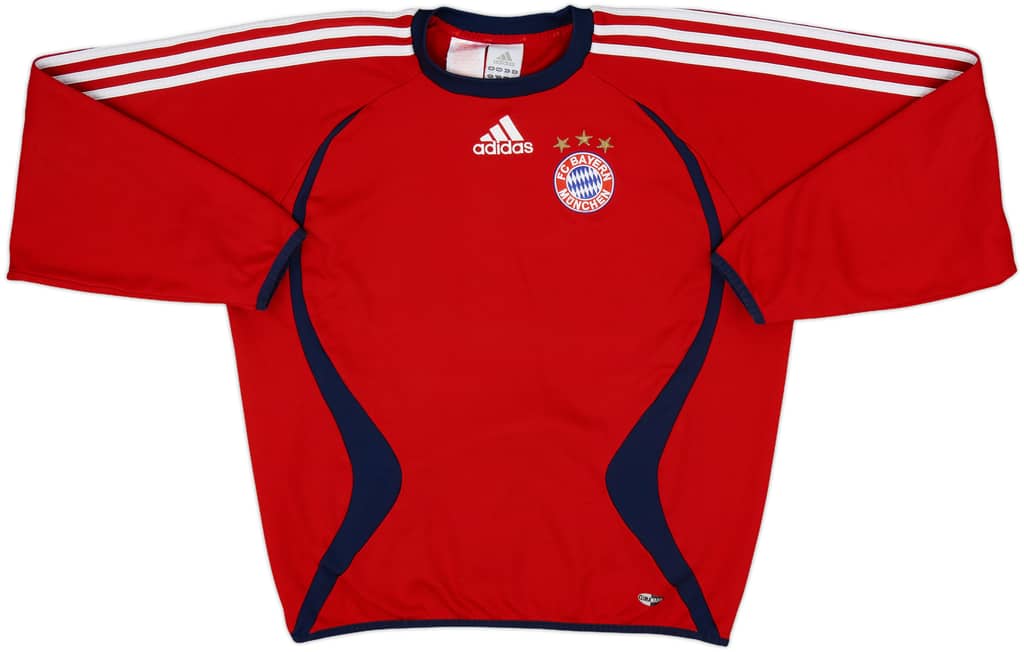 2006-07 Bayern Munich adidas Sweat Top - 8/10 - (XL.Boys)