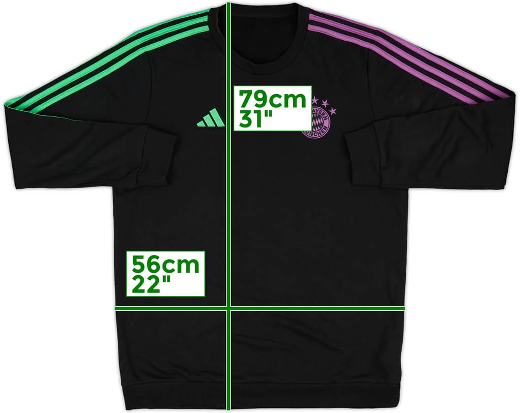 2023-24 Bayern Munich adidas Sweat Top - 6/10 - (XL)